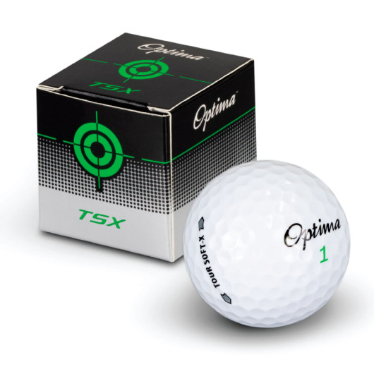 PGF Optima Golf Balls White